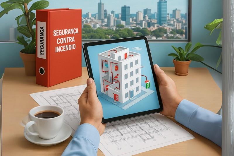 BIM: a tecnologia que antecipa a obra e garante segurança contra incêndios